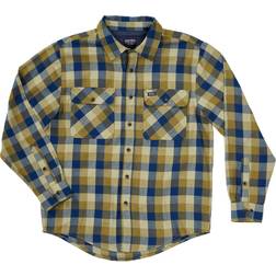 Smith Buffalo 2-Pocket Flannel Shirt - Green/Blue