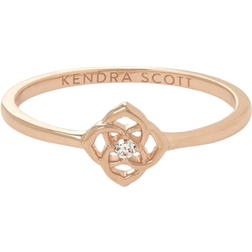 Kendra Scott Fleur Ring - Rose Gold/Diamond