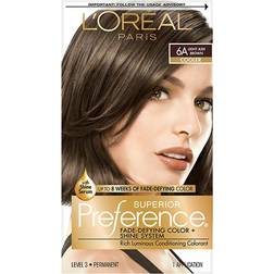 Superior Preference Fade-defying Shine Permanent Hair Color 6A Light Ash Brown