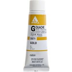 Acrylic Gouache 40 ml gold