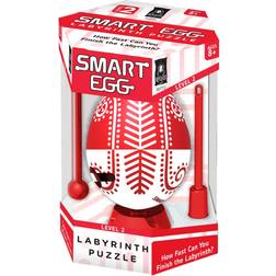 Bepuzzled Smart Egg Labyrinth Puzzle Easter Red