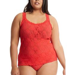 Hanky Panky Plus Size Signature Lace Classic Cami - Deep Sea Coral