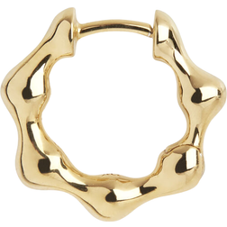 Maria Black Milla 9 Huggie Earring - Gold