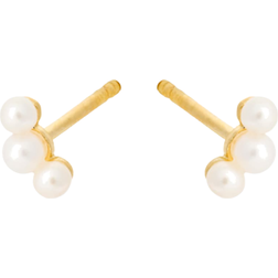 Pernille Corydon Ocean Earsticks - Gold/Pearls