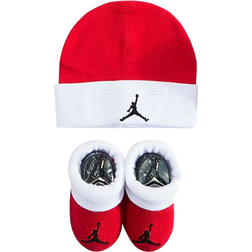 Jordan Infant's Jumpman Hat & Bootie Set - White/Red (LJ0102G-608)