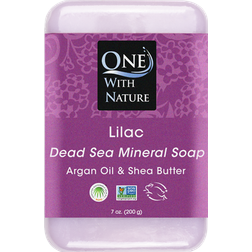 One With Nature Dead Sea Mineral Soap Lilac 7.1oz