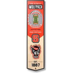 YouTheFan NC State Wolfpack 3D StadiumView Banner