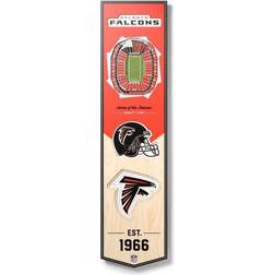 YouTheFan Atlanta Falcons 3D StadiumView Banner