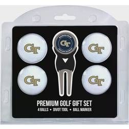 Team Golf Georgia Tech Yellow Jackets 4-Ball Gift Set