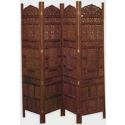 Ridge Road Decor Traditional Room Divider 80x72"