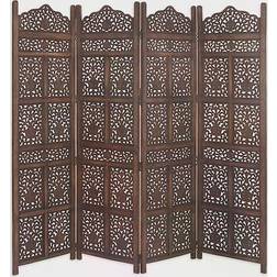 Ridge Road Decor Traditional Room Divider 80x72"