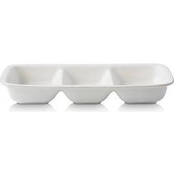 Juliska Puro Whitewash Divided Serving Dish