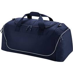 Quadra Teamwear Jumbo Kit Duffle Bag 110 Litres (One Size) (Franch Navy/Light Grey)