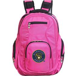 Pink Milwaukee Brewers Backpack Laptop