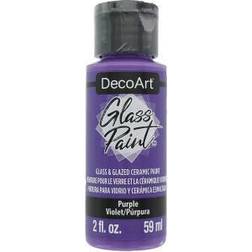 Deco Art Glass Paint 2oz-Purple