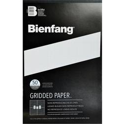 Bienfang Cross-Section Graph Paper 11" x 17" 8 x 8 Grid, 50 Sheets