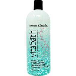 Vitabath Bubble Bath Cucumber & White Tea 33.8fl oz