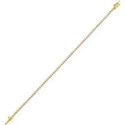 Adinas Classic Cubic Tennis Bracelet - Gold