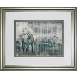 Classy Art Gray Serenade Framed Wall Framed Art 40x34"