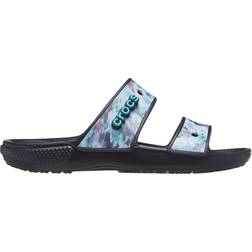 Crocs Classic Tie-Dye Graphic - Multi/Black