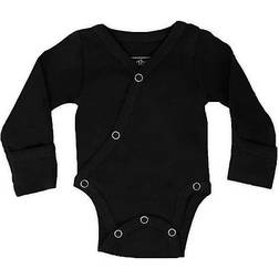 L'ovedbaby Organic Kimono Bodysuit - Black (OR339blk)