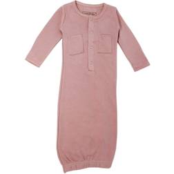 L'ovedbaby Organic Gown - Mauve (OR442m)