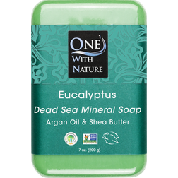 One With Nature Dead Sea Minerals Soap Eucalyptus 7.1oz