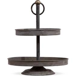 3R Studios Metal Two Tier Serving Tray