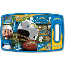 YouTheFan Los Angeles Chargers Retro Series Chopping Board 9"