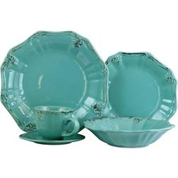 Elama Fleur De Lys Dinner Set 20