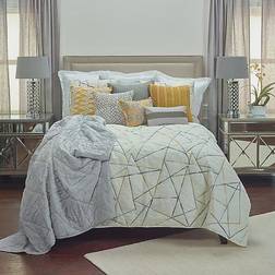 Rizzy Home Julian Quilts Beige (218.44x177.8)