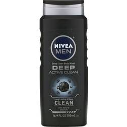 Nivea Men Deep Active Clean Shower Gel 16.9fl oz