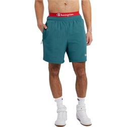 Champion 6" Nylon Warm Up Shorts Men - Aqua Tonic