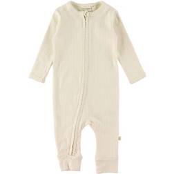 That's Mine Allie Onesie - Antique white