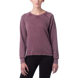 Alternative Women's Lazy Day Pullover Sweatshirt - Wine