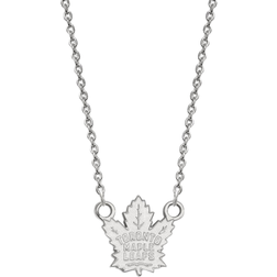 LogoArt Toronto Maple Leafs Small Pendant Necklace - Silver