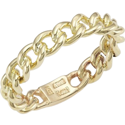 Saks Fifth Avenue Curb Link Ring - Gold