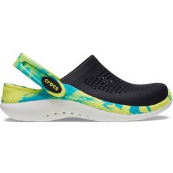 Crocs Kid's Literide 360 Marbled Clog - Black/Multi