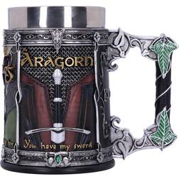 Nemesis Now Officially Licensed Lord of the Rings The Fellowship Tankard Mug 16.9fl oz