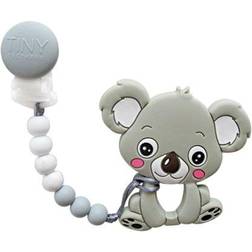 Tiny Teethers Teether Pacifier Clip Koala