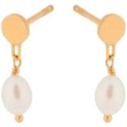 Pernille Corydon Ocean Dream Earsticks - Gold/pearl