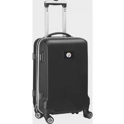 Denco Pittsburgh Steelers Hardside Spinner Carry-On Suitcase