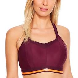 Panache Medium Control Wire-Free Sports Bra - Mulberry