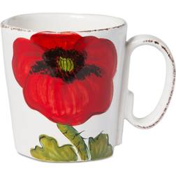 Vietri Lastra Poppy Cup