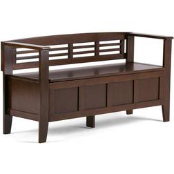 Simpli Home Adams Storage Bench 48x25.2"