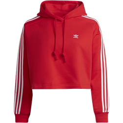 Adidas Women's Originals Adicolor Classics Hoodie Plus Size - Vivid Red