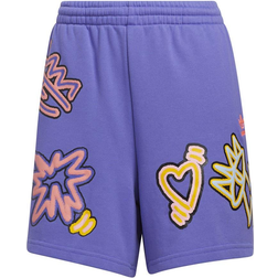 Adidas Love Unites Loose Shorts - Purple/Multicolor