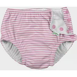 Green Sprouts Stripe Snap Reusable Swim Diaper - Pink