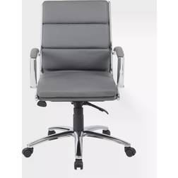Boss Office Products CaressoftPlus Executive Mid-Back Office Chair 41"