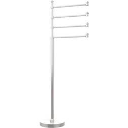 Allied Brass Southbeach Collection Free Standing 4 Pivoting Swing Arm Towel Stand (SB-84-PC)